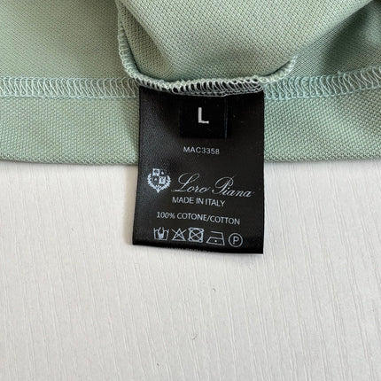 LORO PIANA 26S SHORT SLEEVE POLO SHIRT 726