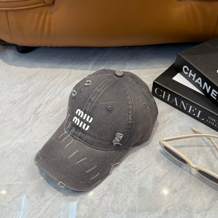 MIUMIU 26S BASEBALL CAP 342398
