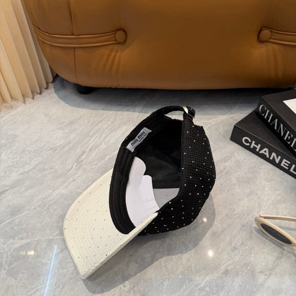 MIUMIU 26S CRYSTAL BASEBALL CAP 345272