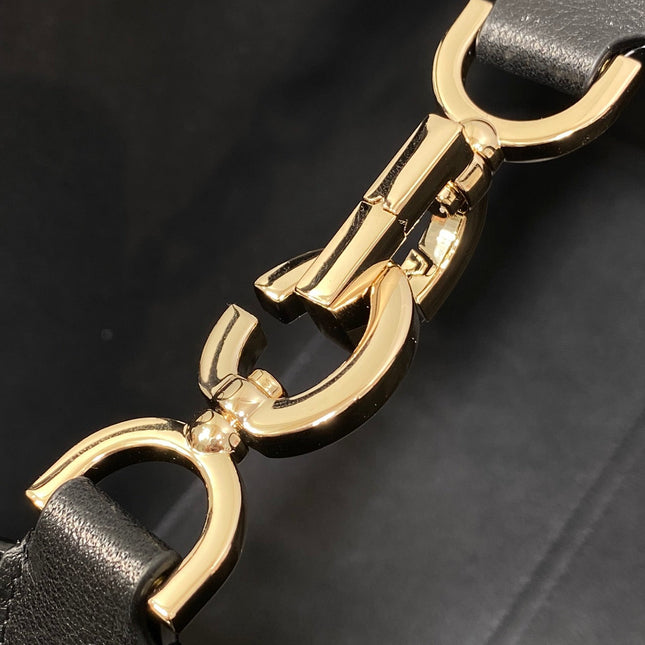 ALWAYS MEDIUM 28 BAG IN BLACK MACROCANNAGE CALFSKIN