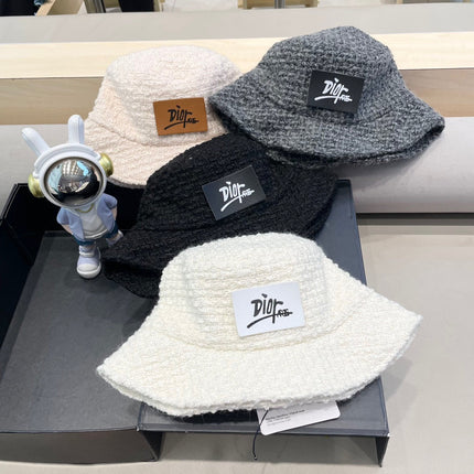 BUCKET HAT IN GRAY WOOL 436745