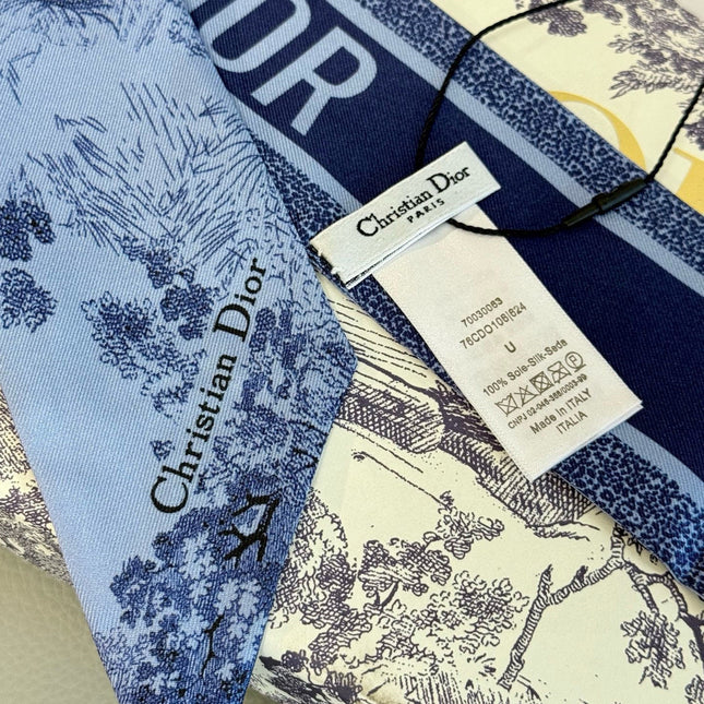 DIOR TWILLY 100 CM IN SILK 714365