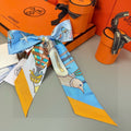 HERMES 25S NECKERCHIEF 86 IN SILK 991547
