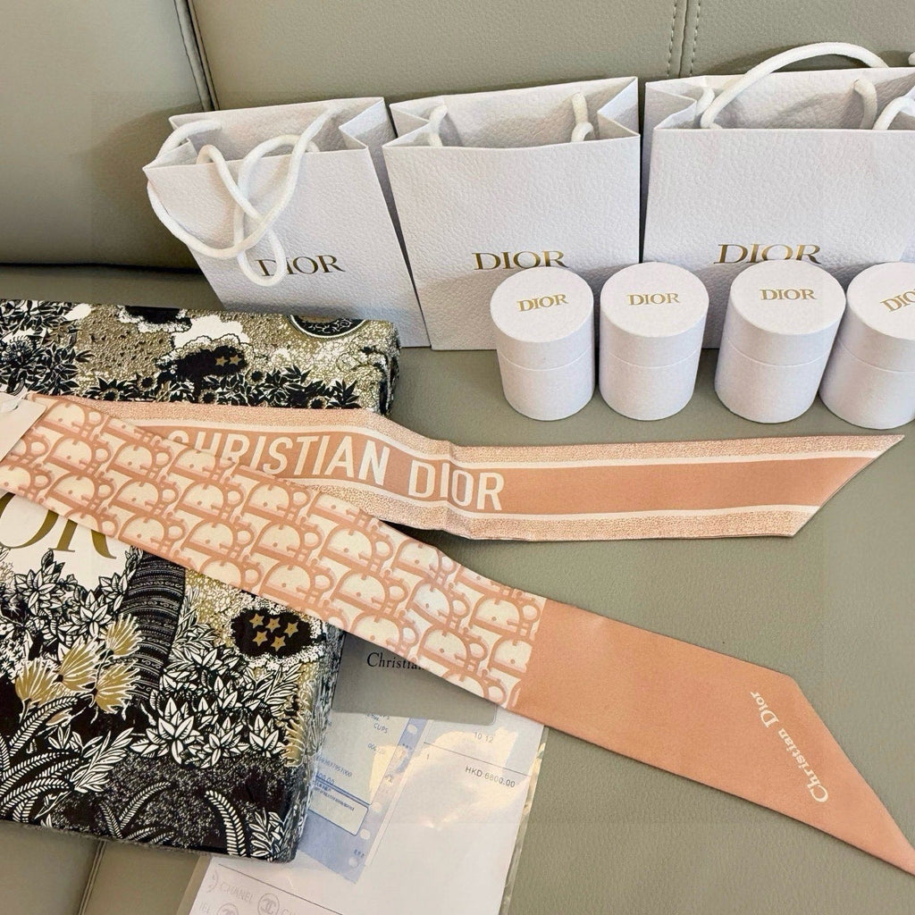 DIOR 26S SCARF 105CM IN SILK 309591