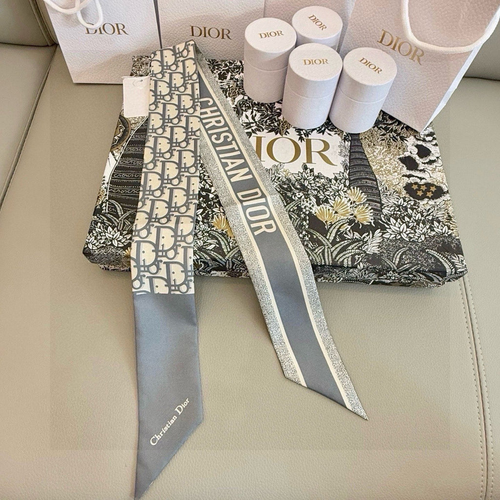 DIOR 26S SCARF 105CM IN SILK 309592