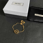 High-Quality Silver Alloy - 14K Gold Plated