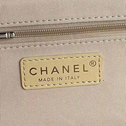 MEDIUM CAMERA BAG 23 IN BEIGE YELLOW LAMBSKIN GOLD HARDWARE
