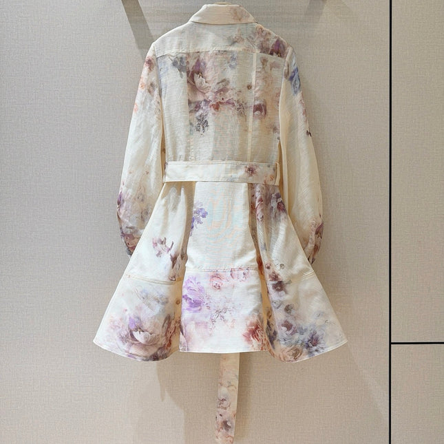 ZIMMERMANN 26 SHIRT MINI DRESS STYLE 236