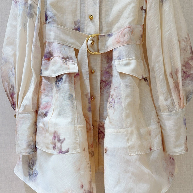 ZIMMERMANN 26 SHIRT MINI DRESS STYLE 236