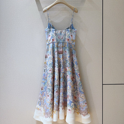 ZIMMERMANN 26 SPAGHETTI STRAP MIDI DRESS STYLE 239