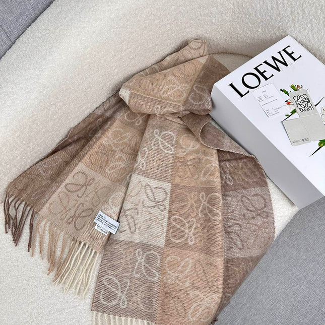 LOEWE 26S SCARF 200 IN CASHMERE 126268