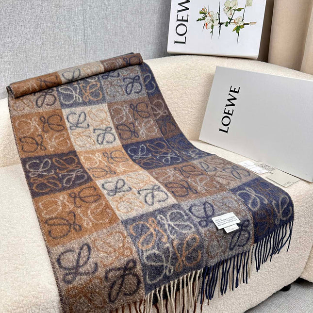 LOEWE 26S SCARF 200 IN CASHMERE 126269