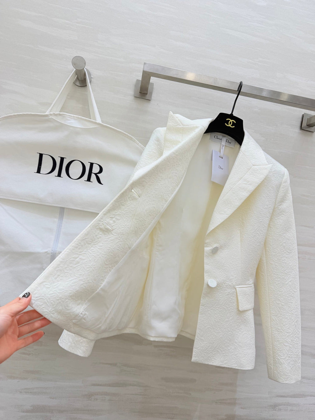 DIOR 26S JACQUARD BLAZER 1073