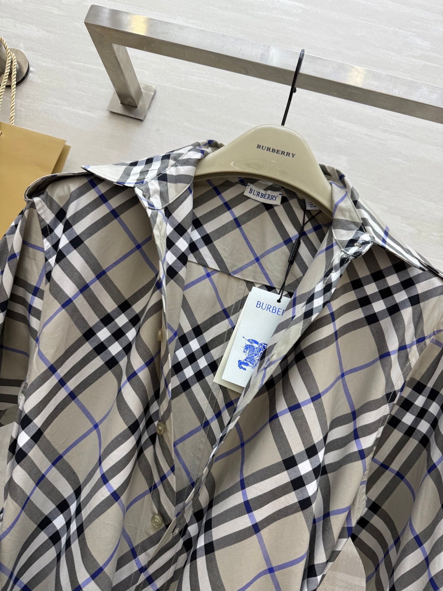 BURBERRY 26S SHIRT DRESS 414