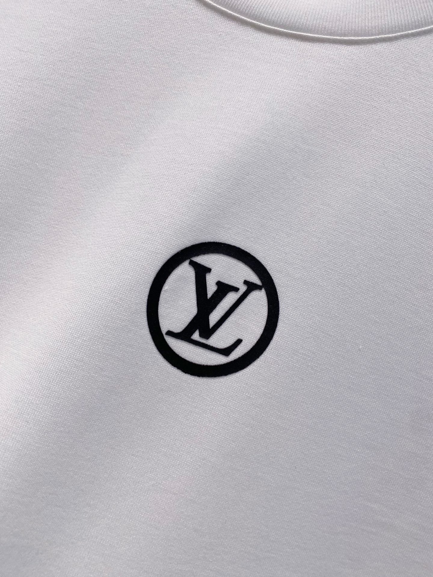 LV BASIC T-SHIRT IN WHITE COTTON 238828