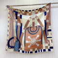 HERMES SCARF 90 IN SILK 147353