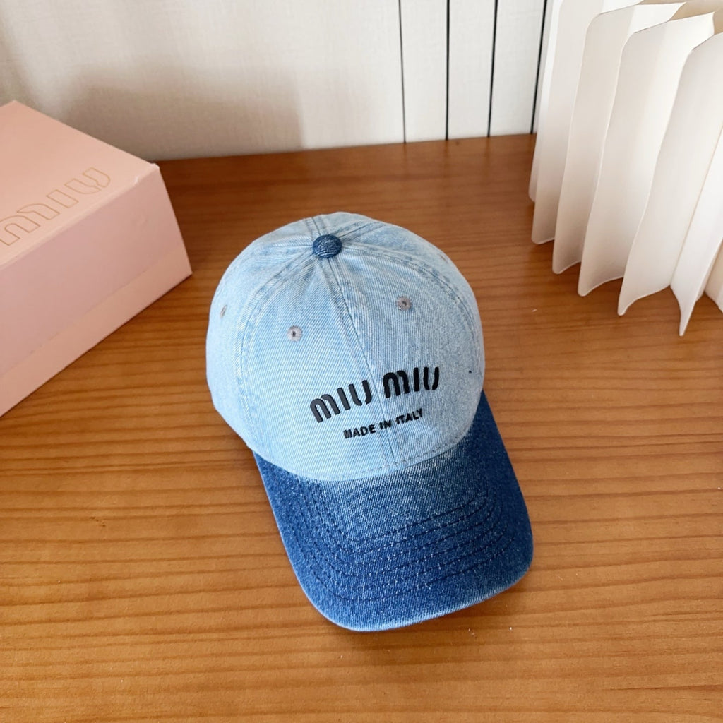 MIUMIU BASEBALL CAP STYLE 68