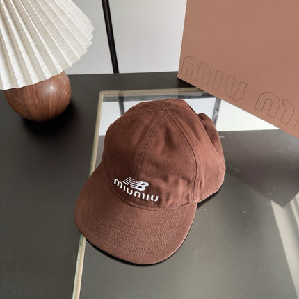 MIUMIU 26S BASEBALL CAP 329820