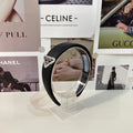 BLACK CALFSKIN HAIRBAND 154897