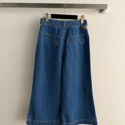 ZIMMERMANN 26S HIGH-WAIST WIDE-LEG JEANS STYLE 70