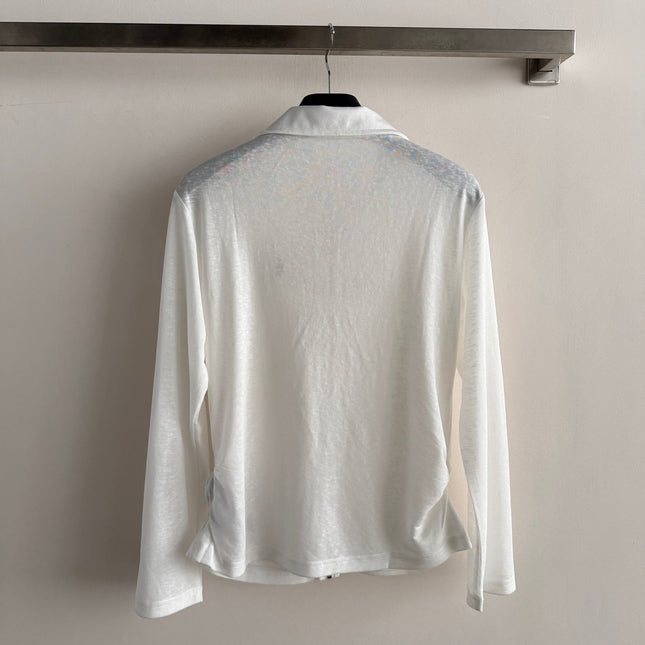 RALPH LAUREN 26S ZIP-UP LONG SLEEVE T-SHIRT 537