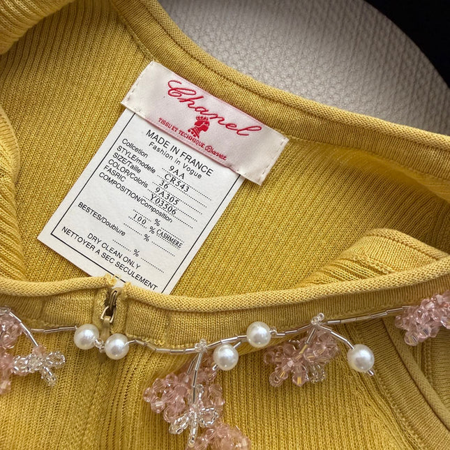 CHANEL 26S KNIT SLEEVELESS TOP STYLE 1186