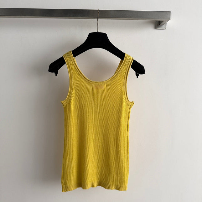 CHANEL 26S KNIT SLEEVELESS TOP STYLE 1186