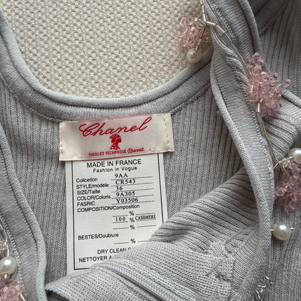 CHANEL 26S KNIT SLEEVELESS TOP STYLE 1185