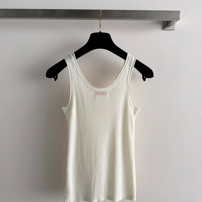 CHANEL 26S KNIT SLEEVELESS TOP STYLE 1184