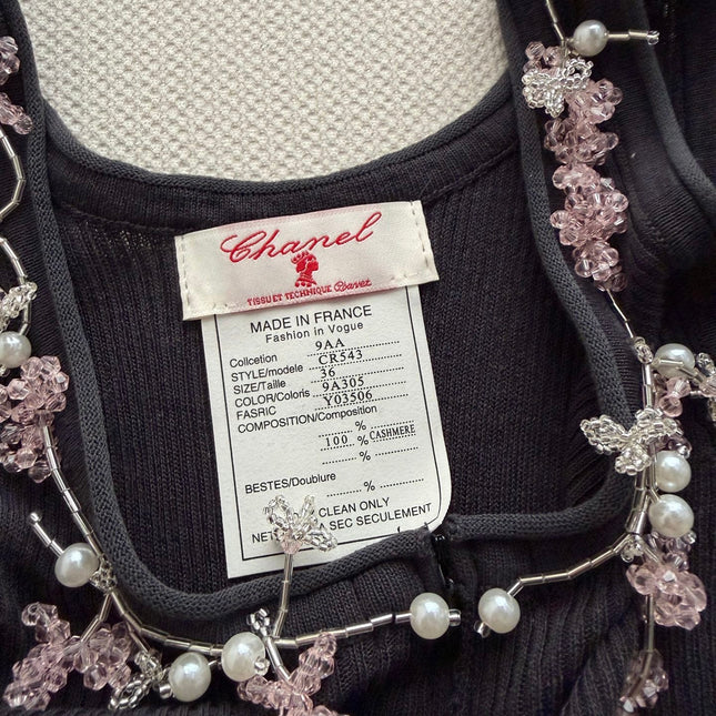CHANEL 26S KNIT SLEEVELESS TOP STYLE 1183