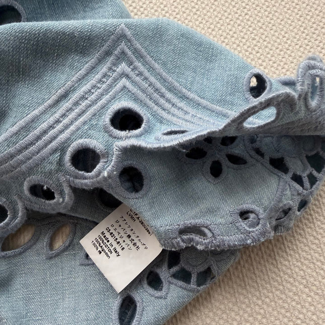 ZIMMERMANN 26S DENIM HALTER DRESS STYLE 175