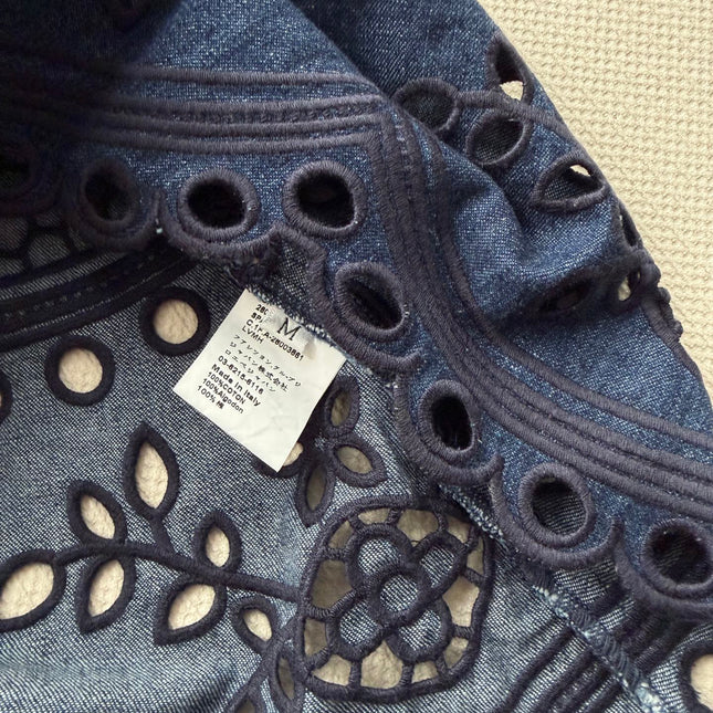 ZIMMERMANN 26S DENIM HALTER DRESS STYLE 174