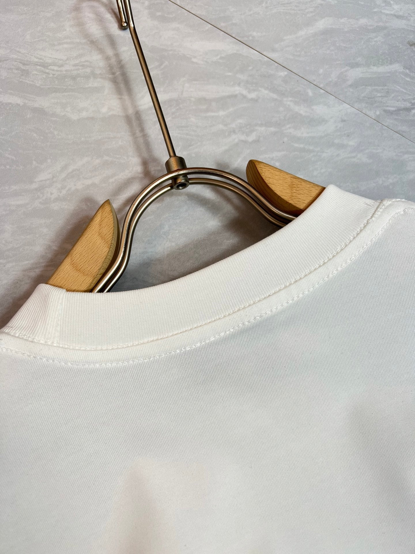 LV T-SHIRT IN WHITE PURE COTTON 238923