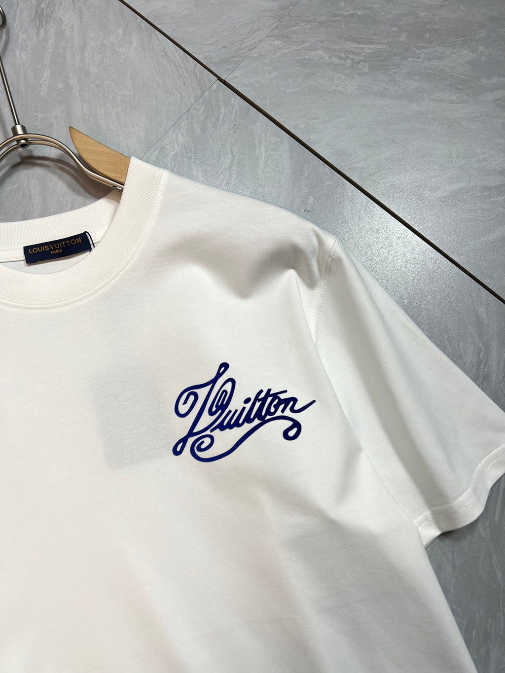 LV T-SHIRT IN WHITE PURE COTTON 238923