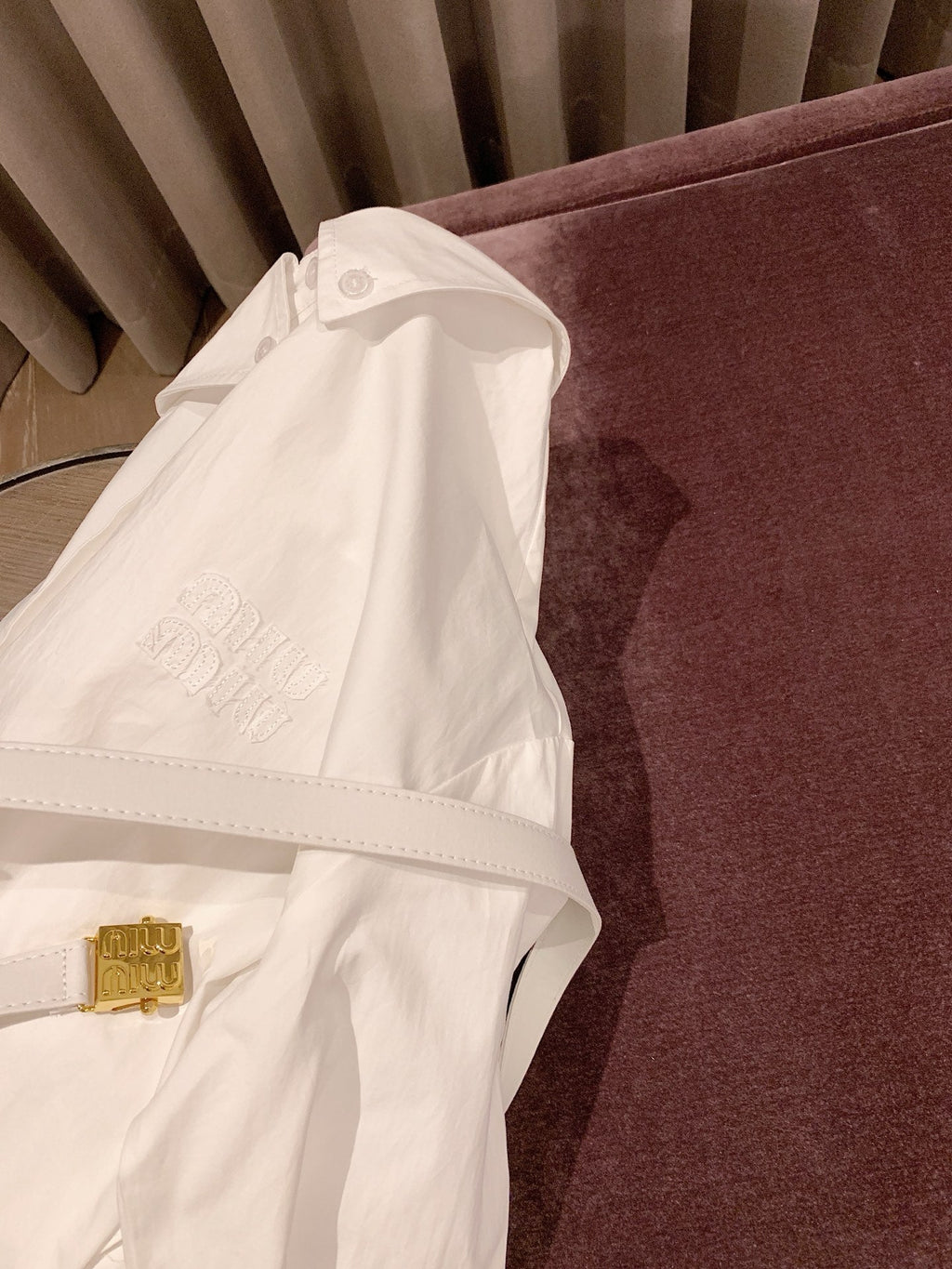 MIUMIU SHIRT DRESS STYLE 1