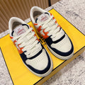 FENDI 25S MATCH SNEAKERS IN MULTICOLOR CALFSKIN AND SUEDE STYLE 9