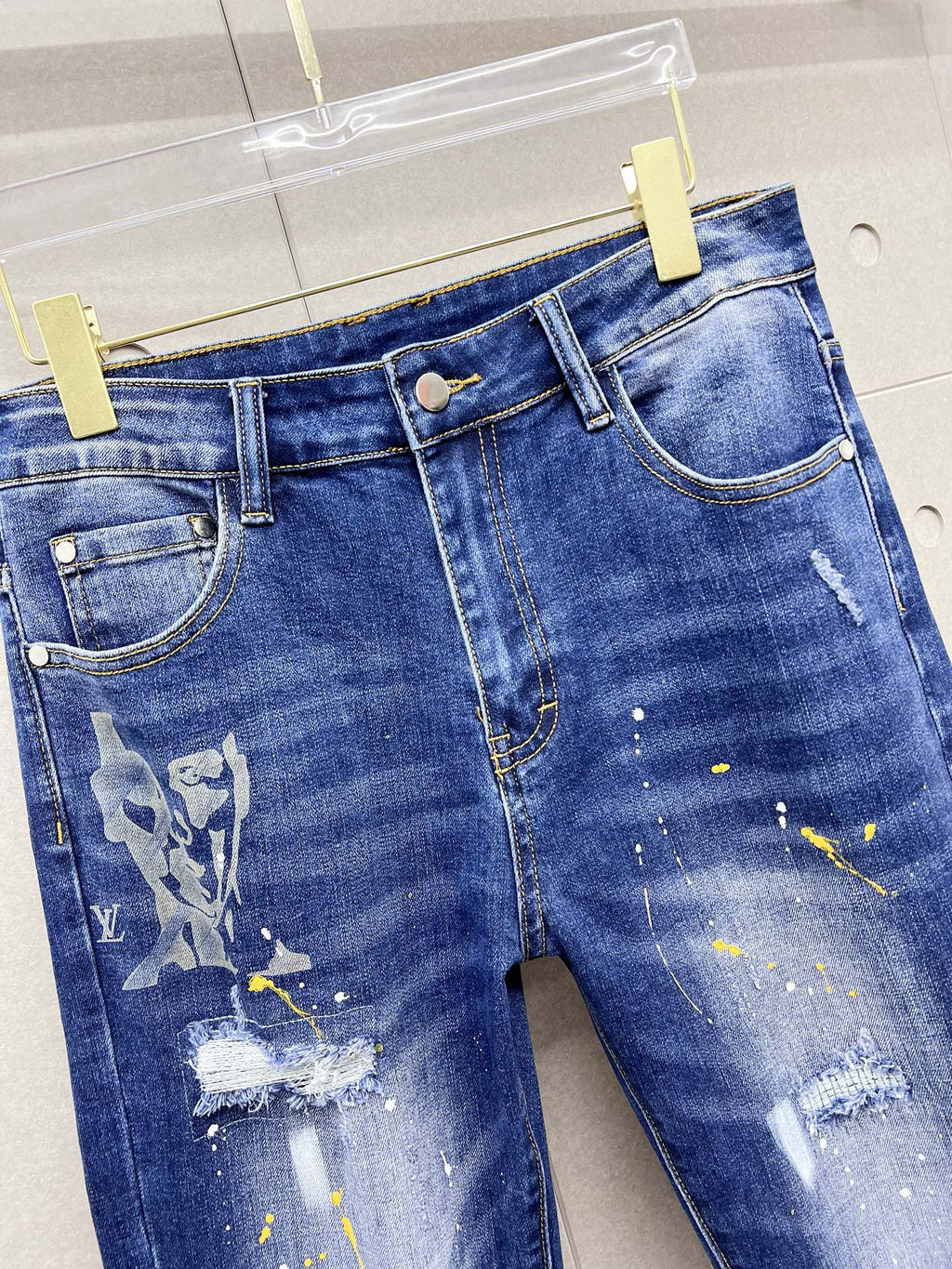 LV BLUE DENIM JEAN 239501