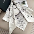 CHANEL 26S SCARF 90 IN SILK 311795