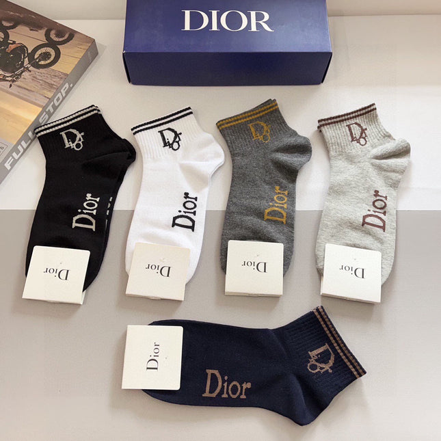 DIOR 26S ANKLE SOCKS 403776 (1 BOX)