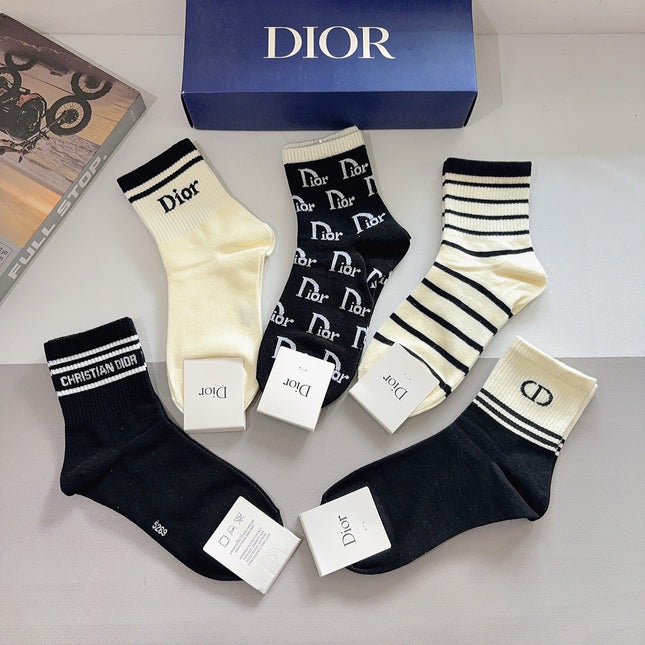 DIOR 26S ANKLE SOCKS 403777 (1 BOX)