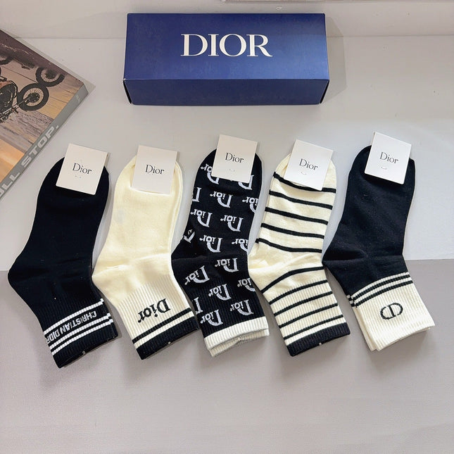 DIOR 26S ANKLE SOCKS 403777 (1 BOX)