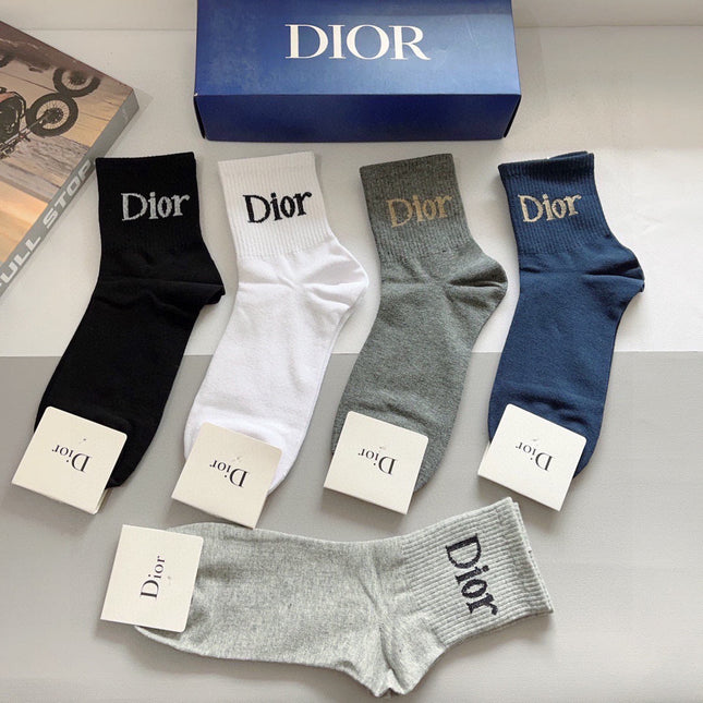 DIOR 26S CREW SOCKS 408700 (1 BOX)