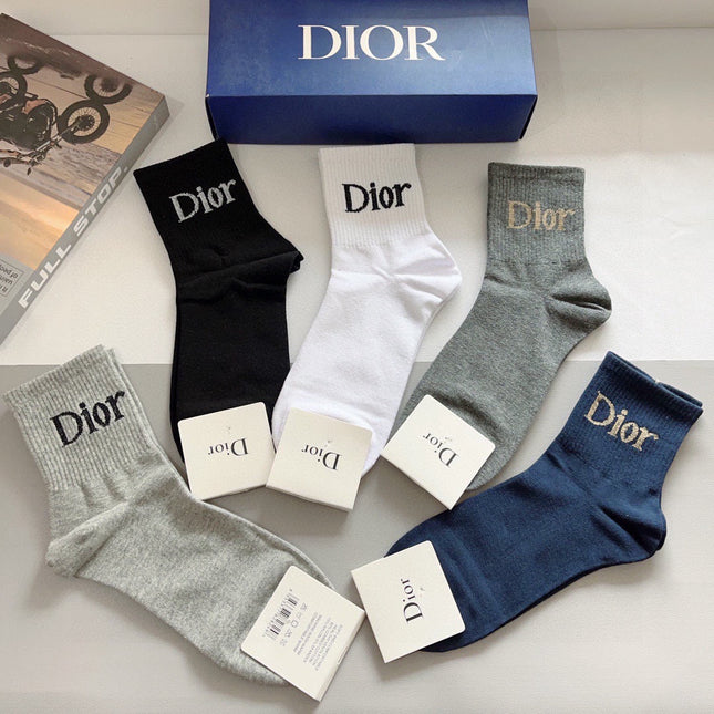 DIOR 26S CREW SOCKS 408700 (1 BOX)