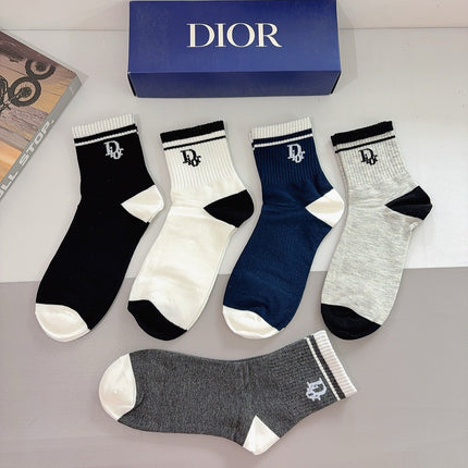 DIOR 26S ANKLE SOCKS 410349 (1 BOX)