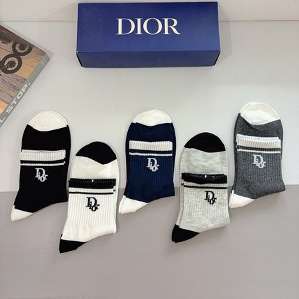 DIOR 26S ANKLE SOCKS 410349 (1 BOX)