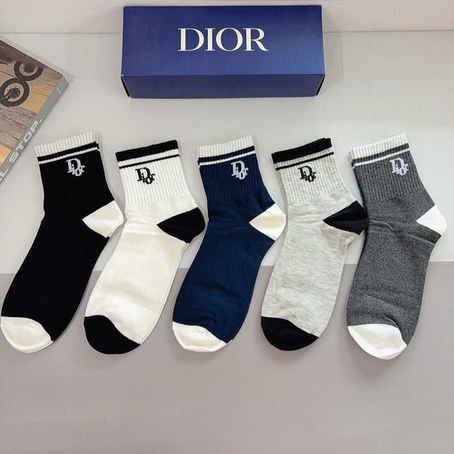 DIOR 26S ANKLE SOCKS 410349 (1 BOX)