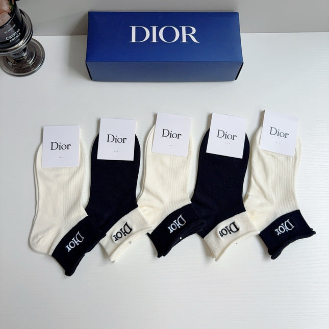 DIOR 26S ANKLE SOCKS 410365 (1 BOX)