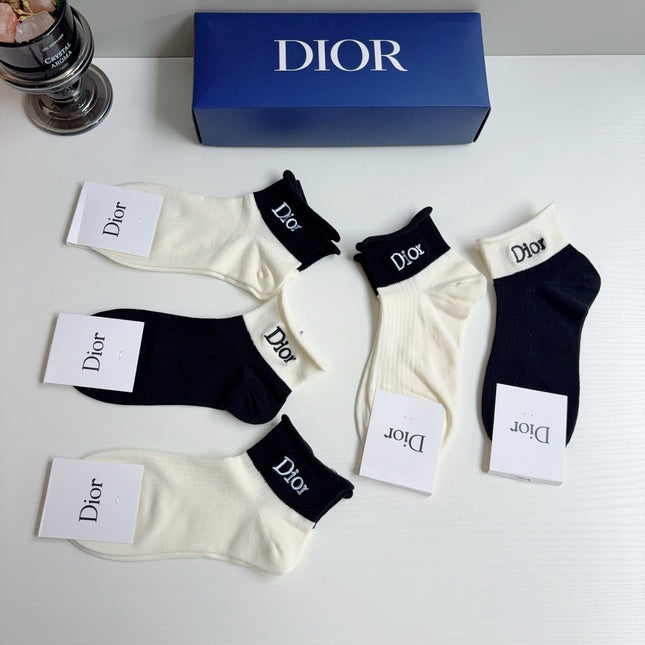 DIOR 26S ANKLE SOCKS 410365 (1 BOX)