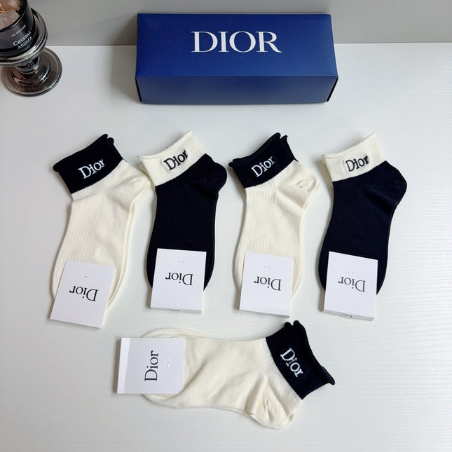DIOR 26S ANKLE SOCKS 410365 (1 BOX)