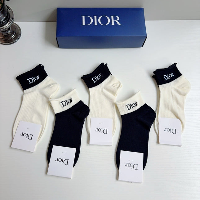 DIOR 26S ANKLE SOCKS 410365 (1 BOX)